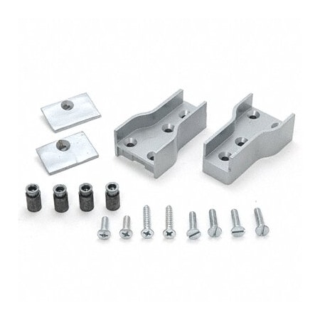 Jackson Satin Aluminum Mounting Package for 896 Removable Mullion 30702626